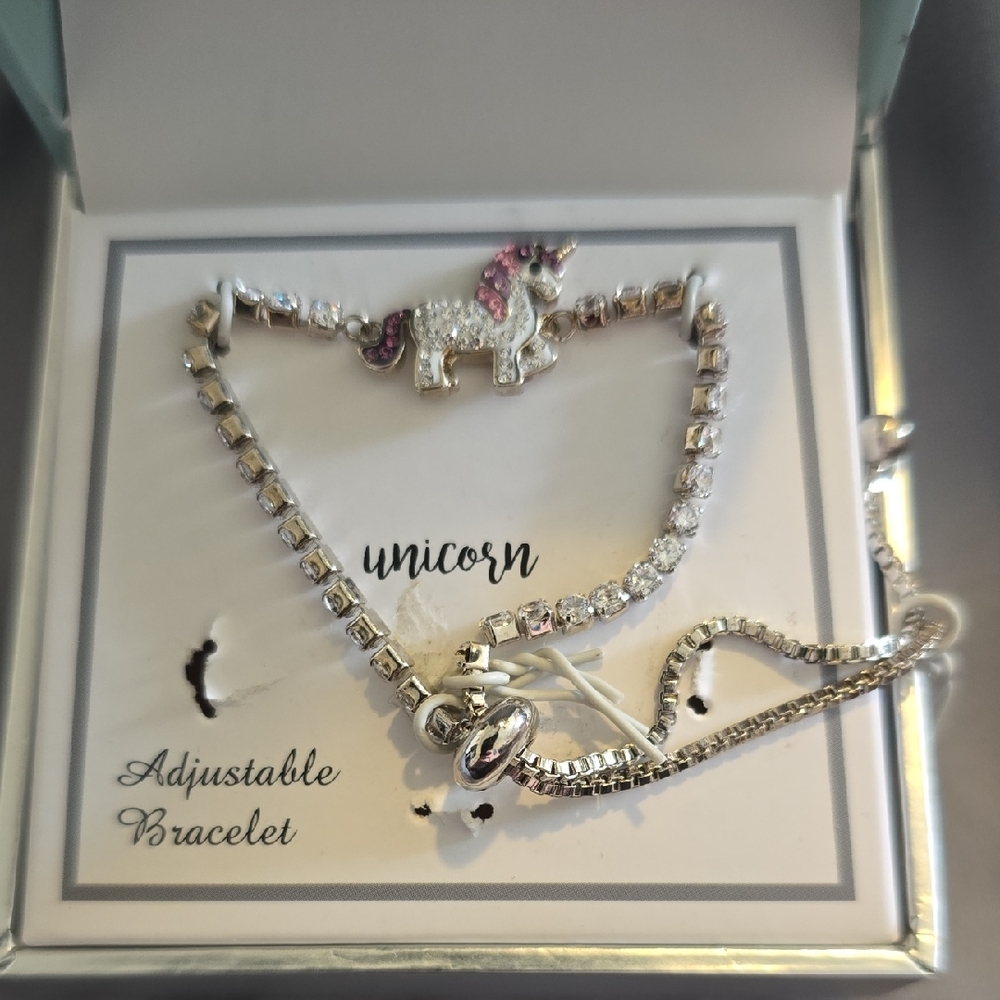 Unicorn Adjustable Bracelet NIB